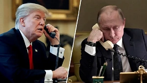 Путин и Трамп провели телефонные переговоры Путин и Трамп провели телефонные переговоры