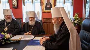 Синод УПЦ призвал Патриарха Варфоломея отозвать томос Синод УПЦ призвал Патриарха Варфоломея отозвать томос