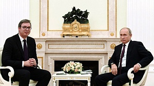 Встреча Путина и Вучича в Сочи