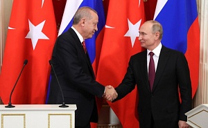 Путин и Эрдоган обсудили сирийский кризис Путин и Эрдоган обсудили сирийский кризис