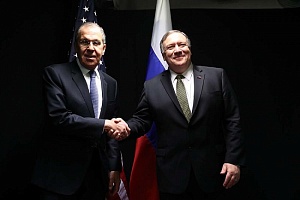 Лавров и Помпео говорили о «реальной политике» Лавров и Помпео говорили о «реальной политике»