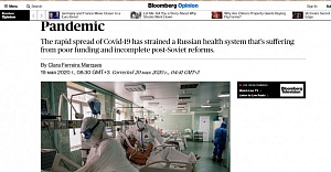 Bloomberg исправил статью после критики посольства России Bloomberg исправил статью после критики посольства России