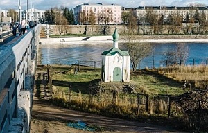 Анастасиевскую часовню в Пскове сдвинут на 40 метров
