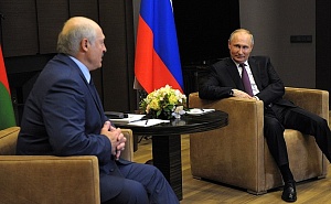 Путин и Лукашенко провели серию переговоров Путин и Лукашенко провели серию переговоров