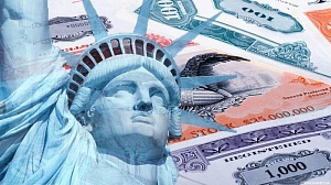 Россия увеличила вложения в ценные бумаги США на 1 млрд долларов