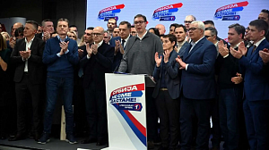 Правящая партия в Сербии получает 47%