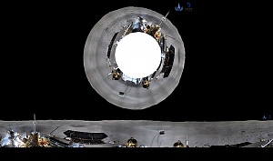 Опубликовано видео посадки китайского модуля на обратную сторону Луны
