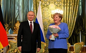 Путин и Меркель провели переговоры в Москве Путин и Меркель провели переговоры в Москве