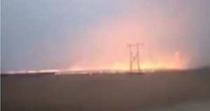 Под Магаданом загорелась промерзшая тундра Под Магаданом загорелась промерзшая тундра