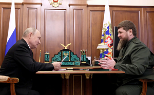 Путин провёл рабочую встречу с Кадыровым