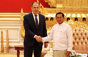 Лавров посетил с рабочим визитом Мьянму