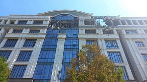 ТАСС: снаряд ВСУ попал в здание администрации главы ДНР Пушилина ТАСС: снаряд ВСУ попал в здание администрации главы ДНР Пушилина