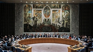 Председательство в Совбезе ООН перешло к России Председательство в Совбезе ООН перешло к России