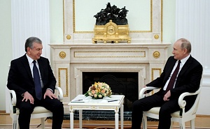 Путин провёл переговоры с Мирзиёевым Путин провёл переговоры с Мирзиёевым
