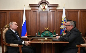 Путин и глава ВТБ обсудили развитие ипотеки Путин и глава ВТБ обсудили развитие ипотеки