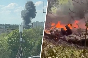 В Брянской области потерпели крушение два вертолёта и два истребителя В Брянской области потерпели крушение два вертолёта и два истребителя