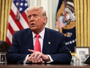 Трамп пригрозил России жёсткими санкциями и тарифами Трамп пригрозил России жёсткими санкциями и тарифами