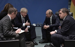 Песков рассказал о встрече Путина и Джонсона в Берлине Песков рассказал о встрече Путина и Джонсона в Берлине
