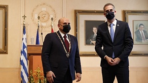 Мишустин принимает участие в торжествах в честь 200-летия греческой революции Мишустин принимает участие в торжествах в честь 200-летия греческой революции