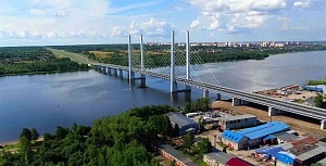 Путин дал старт движению по Архангельскому мосту в Череповце