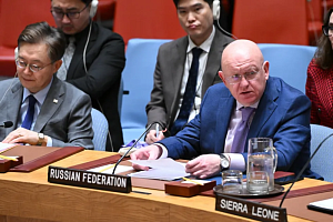 Небензя: Израиль нарушает Устав ООН запретом на помощь беженцам Небензя: Израиль нарушает Устав ООН запретом на помощь беженцам