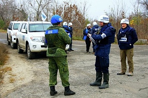 В районе Золотого завершается отвод сил 