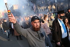 В центре Киева прошло шествие в честь дивизии СС «Галичина»