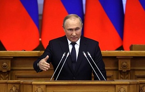 Путин пригрозил молниеносным ударом в случае вмешательства в спецоперацию на Украине Путин пригрозил молниеносным ударом в случае вмешательства в спецоперацию на Украине