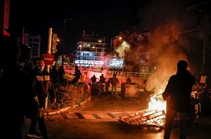 В Афинах третий день продолжаются протесты