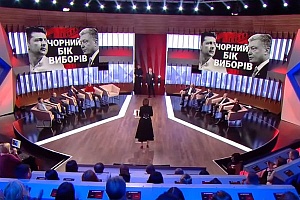 Порошенко и Зеленский схлестнулись в прямом эфире Порошенко и Зеленский схлестнулись в прямом эфире
