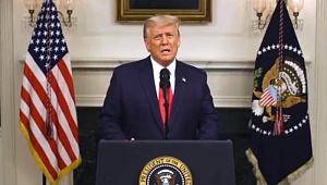 Трамп произнёс «самую важную речь в своей жизни» Трамп произнёс «самую важную речь в своей жизни»