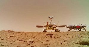 Китай опубликовал новые видео миссии «Тяньвэнь-1» на Марсе