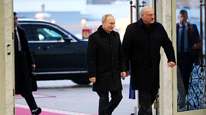 Путин прибыл в Минск на переговоры Путин прибыл в Минск на переговоры