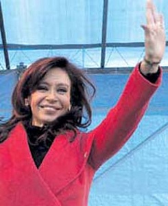 Первая леди Аргентины стала президентом