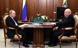 Путин и Мезенцев обсудили вопросы обеспечения безопасности Союзного государства Путин и Мезенцев обсудили вопросы обеспечения безопасности Союзного государства