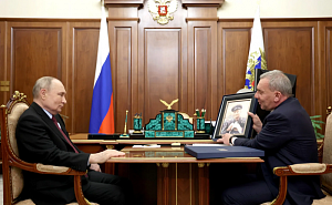 Путин обсудил с Борисовым подготовку к новой миссии на МКС Путин обсудил с Борисовым подготовку к новой миссии на МКС