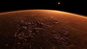 В NASA рассказали о громадных запасах воды на Марсе В NASA рассказали о громадных запасах воды на Марсе