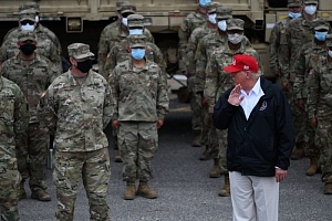 Трамп назвал силу единственным способом остановить беспорядки в США Трамп назвал силу единственным способом остановить беспорядки в США