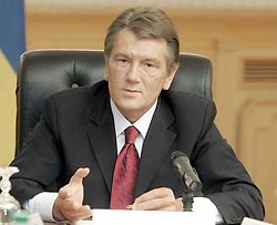 Ющенко отказали в личной армии