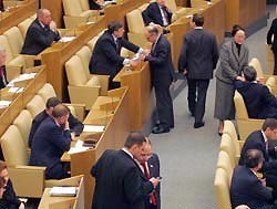 Депутаты спрятались от журналистов