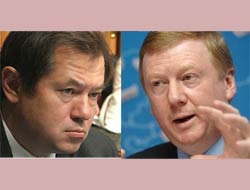 Чубайс против Глазьева Чубайс против Глазьева