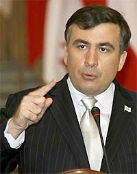 Саакашвили поручил Россию специальному департаменту