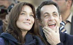 Саркози женился на Бруни