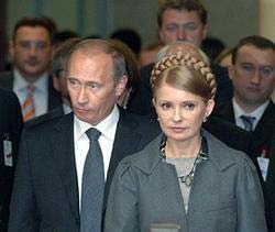 Тимошенко едет к Путину за газом