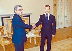 Президенты России и Армении готовят совместное заявление