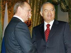 Путин доволен отношениями с Каримовым